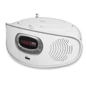 코비 포터블 CD플레이어 MP3 CD플레이어 MP-CD356 화이트