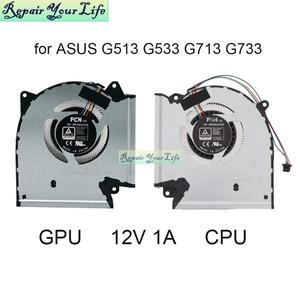 CPU GPU 냉각 선풍기  asus호환 ROG Strix G513 G733QS 노트북 라디에이터 13NR0540P02011