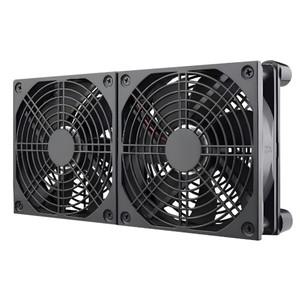 라우터 냉각 선풍기 DIY PC 쿨러 TV 박스  무선 무소음 저소음 DC 5V USB 전원  120mm 12cm W  나사 보호망