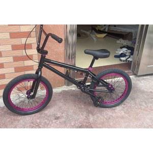 BMX 자전거 스턴트 비엠엑스 익스트림 스포츠 입문용 퍼플 묘기