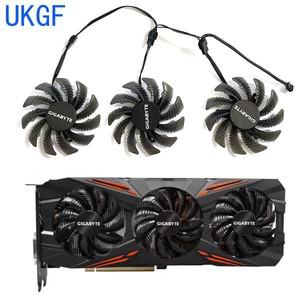 75MM T 128010 SU PLD08010S12H 0.35A 4 핀 Gigabyte AORUS GTX 1060 Ti G1 게임용 팬 GTX1070Ti 그래픽 카