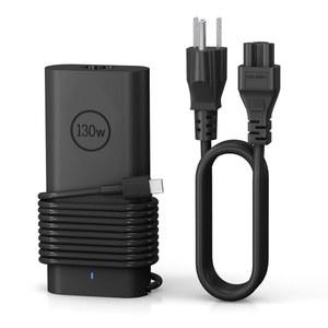 새로운 슬림 DELL 130W 노트북 7310 충전기 어댑터 5550 9530 USB 2IN1 공급 9520 PRECISION 9700 전원 C FOR 9500 타입 GAN 17 코드 7410 XPS 9575 15 5530 LATITUDE
