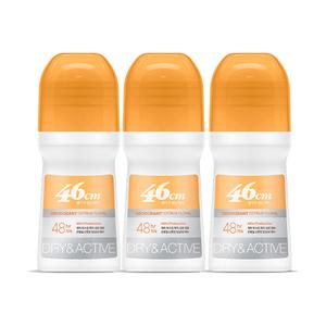 온더바디 46cm 롤온 데오드란트 시트러스 플로럴향  75ml, 3개