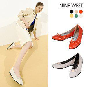 [NINE WEST]나인웨스트 양가죽 링클플랫 NW055