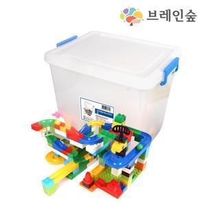 미끄럼틀 구슬레일 마블런 영유아 블록놀이 교육용 영유아용 유아용 유치원