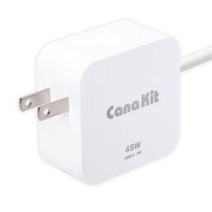 라즈베리 파이 5용 PD가 포함된 CANAKIT 공급 45W 전원 @ 5A) USB-C 장치(27W