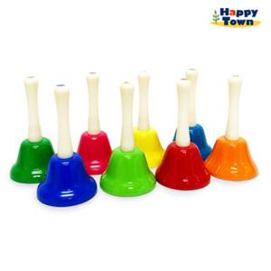 TK 8피스 핸드벨 hand bell 유치원 어린이집 역할 소꿉놀이활동 완구 키즈 장난감
