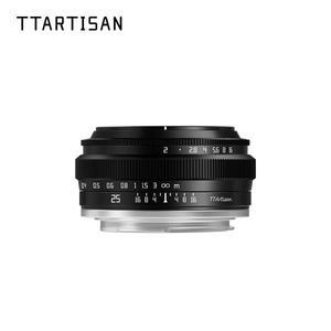 TTArtisan 25mm F2 카메라 렌즈 sony 호환용 E 마운트 a6400 Fujifilm XA XT4 XT30 Canon M50 R7 R10 Panas