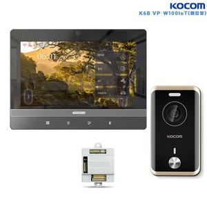 코콤 경남 통영 동문하이빌 교체 비디오폰 K6B VP-W100IoT 매립형