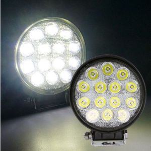 자동차 LED 42W 자동차안개등 차량용작업램프 작업등 12V LED서치라이트 탐조등 24V 서치램프 집중형 겸용