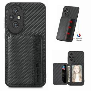Honor 200 Pro 5G 2024 RFID 가죽 케이스 마그네틱 지갑 카드 뒷면 쉘 화웨이 아너 라이트 스마트 플립 커