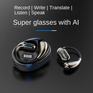 W10 PRO 무선 블루투스 번역 이어폰 버전 5.4 AI 동시 통역