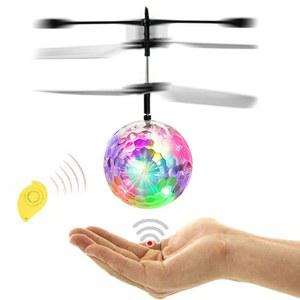 미니 소형 드론 헬리콥터 LED Shinning Quadcopter 비행 dron 크리스탈 RC 항공기 라이트