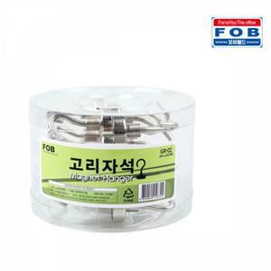 MO 포비 고리자석 걸이형 자석 GR-02 20mm x 37mm 20개입 놀이용 광고용 교재용 교육용 자석부착