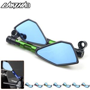 오토바이 바이크 보조 백미러 사이드 미러 가와사키 Z900 Z900RS Z800 Z1000 액세서리 CNC 알루미늄 블루 유리 그린 블랙 골드 레드 오렌지