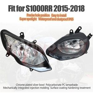 BMW S1000RR 헤드라이트 2015 2018 프론트 라이트 어셈블리 표시기 오토바이 바이크 바이크 바이크 액세서리 S 1000 S1000 RR 2016 2017