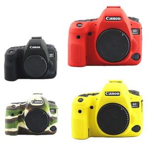 Canon EOS 6D Mark II 2 6DII DSLR 디지털 카메라 전용 실리콘 갑옷 스킨 케이스 바디 커버 보호대