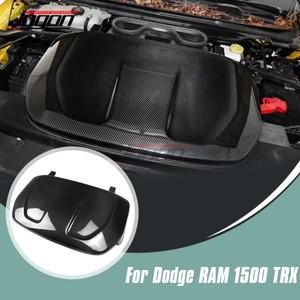 탄소 섬유 자동차 엔진 후드 보호 바디 키트, 보넷 커버 트림, 닷지 RAM 1500 TRX 2021 교체