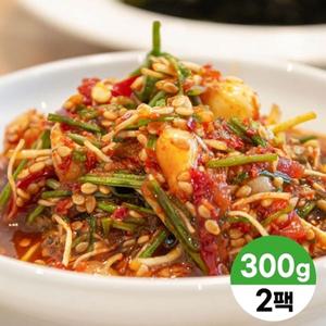 전라도 밥도둑푸드 맛집 수제 제철 달래 양념장 비빔장 300g x 2개