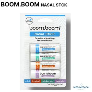 붐붐 네이즐 스틱4가지향 BoomBoom 비강스틱 프리미엄 에센셜 오일