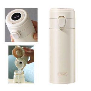 에디슨 LED 온도표시 보온병 보온보냉텀블러 350 ml