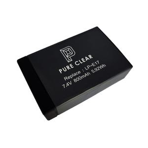 퓨어클리어 캐논 LP-E17 호환배터리 전용충전지 EOS R50V 파워샷 V1