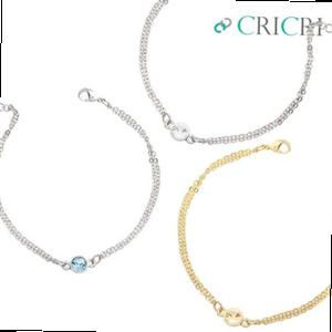 CRICRI 베이직 스와로브스키 크리스탈 제작 팔찌