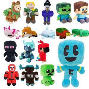 마인크래프트인형 20cm 게임 그림 내 세계 동물 봉제 인형 돼지 Enderman 크리퍼 양 플러시 컬렉션 Chrisma