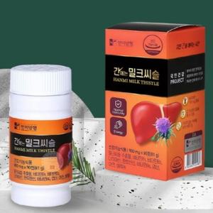 한미 실리마린 엽산 셀레늄 헛개나무 밀크씨슬 900mgx90정 실리마린고함량 간기능식품