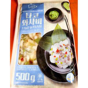 타코와사비(고래미 냉동 500g) X5 고추냉이 연어회 와사비 일식 요리용 조리용 재료 일본재료