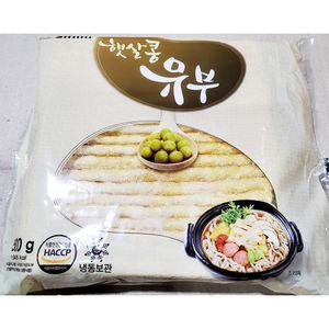 신미 김밥 유부 (500g 21cm x6cm) X10 고명 용유 고명용 우동 냉동 재료 우동용