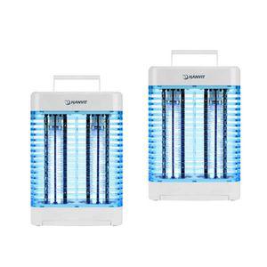 전자 전격 살충기 (옥내용) HV-818 (화이트)벌레흡입기 모기포집기 포집기 LED잡기 잡기 해충잡기 전기채