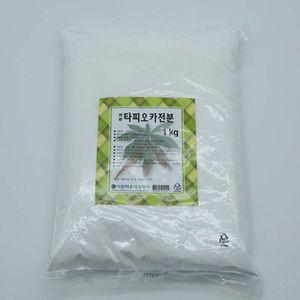 밀크티 타피오카전분 1kg식자재 식료품 가공식품 분말 가루 밀크티펄 카페음료