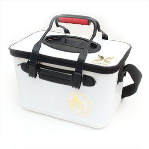 더블킬 자동문 크릴백 하드케이스 24L 화이트물고기먹이박스 밑밥 보관통 보관 살림 백케이스 밥통 먹이
