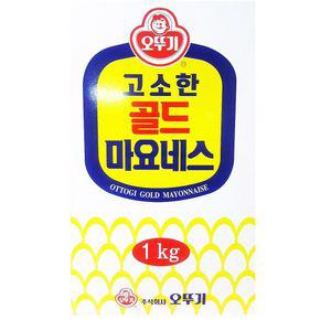 오뚜기 파우치 마요네즈 1K 치마요네즈 비닐 드레싱 조미료 소스 음식 요리 조리 양념