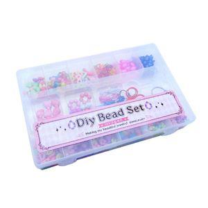 DIY 구슬 세트악세사리비즈 재료 만들기 공예 부자재 컬러 팔찌만들기 목걸이만들기 장식 모양