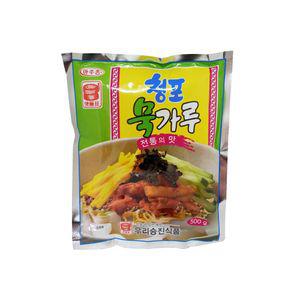 아주존 청포묵가루 500g 만들기 흰묵 업소용 식자재 녹두 분말