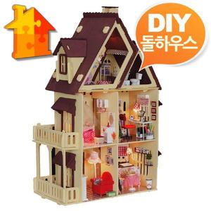 DIY 돌하우스 리틀 미니어쳐 만들기디오라마 DOLL 모형 역할놀이 엄마 주방 소꼽 소꿉 인형집 어쳐장난감