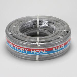 일반 호스 회색 16MM 15 30M 꼬임방지 과수원물호수 농업용 수도꼭지 정원 청소