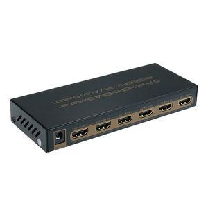 5포트 HDMI 선택기 셀렉터 4K 3D 스위치 Switch디스플레이 사운드 오디오 HDMI분배기 분배기 HDMI스플리터