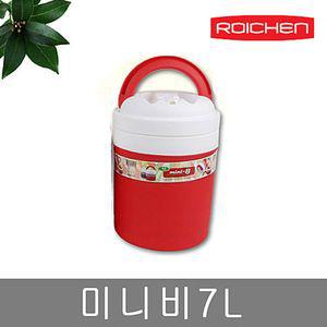 미니비 7L 국통 도시락 보온죽 휴대용아이스박스 용냉병 냉병 미니 보냉 야외용수 레저용 음료 캠핑 캠핑용