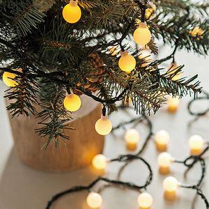 LED 100p 2cm 구슬 전구데코 크리스마스장식 크리스마스볼 장식품 벽장식 트리 카페조명 카페볼 줄전구 볼