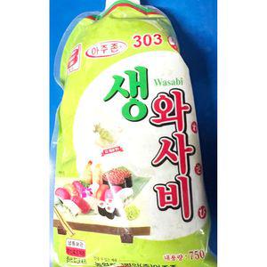 승진식품 생와사비303 도시락형 750g소스 회와 초밥 고추냉이 생와 일식 일식생