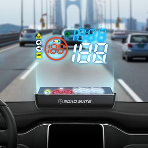 로드메이트 HUD QR100 헤드업 디스플레이 사은품 제공차량운전 차량용 튜닝소품 내비게이션 티맵 실내압 스