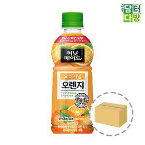 미닛메이드 오렌지 350ml (24페트)주스 쥬스 과일 음료 업소용 용쥬 용감귤 귤주스