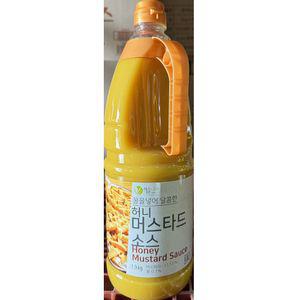 이슬나라 머스타드 소스 2Kg머양념 터드 겨자 음식 요리 허니머