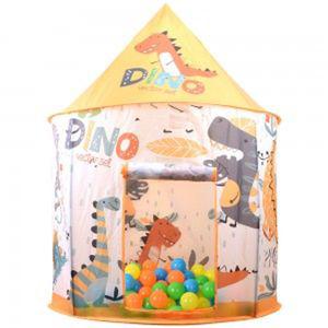 다이노 인디언 텐트 하우스 + 볼풀공 50pcs 606-5011b 공룡 유아 놀이집 볼텐트 놀이 어린이볼 볼하우스 룡