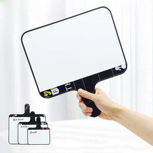 손잡이화이트보드 양면 21x28CM매직칠판 컬러 어린이 놀이 칼라 스크린