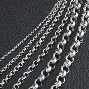 써지컬스틸 라운드오링 체인 남녀공용 목걸이(5mm)