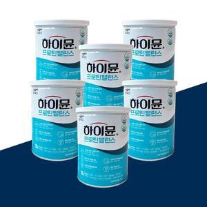 [하이뮨] 하이뮨 프로틴 밸런스 304g 6캔 산양유 단백질보충제